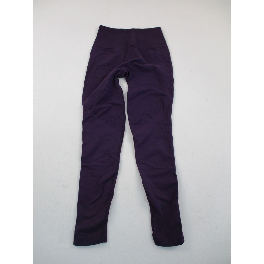 Lululemon Leggings Women 4 Purple Ebb to Street Tight High Rise Seamless Yoga